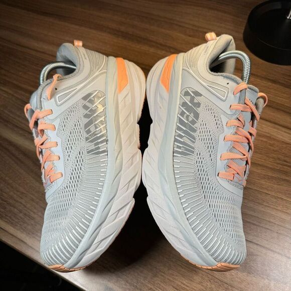 HOKA ONE ONE BONDI 7 - Women’s Running Shoes - SIZE 9.5 - Picture 7 of 9